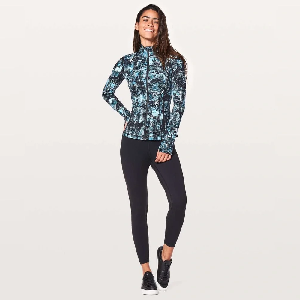 Lululemon Define Jacket *Nulux Eternal Wave Starlight Black, size 2